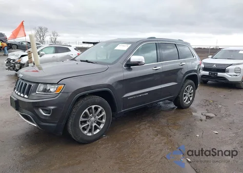 2016 Jeep Grand Cherokee Limited z USA, uszkodzony, nr VIN 1C4RJFBG4GC499024
